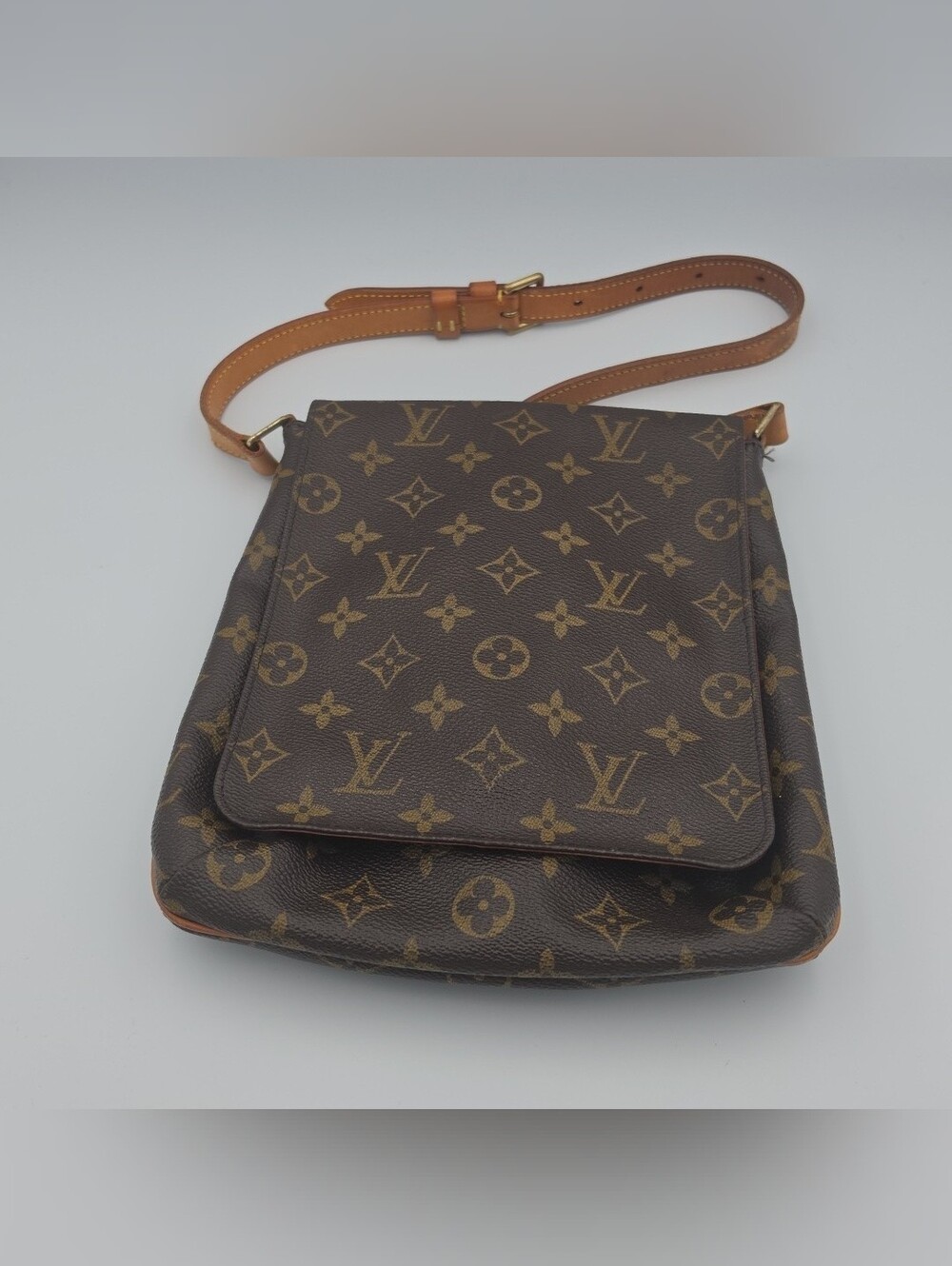 Louis Vuitton Brown Signiture Mono Musette Salsa PM Satchel Crossbody (EUC)COA✨️
